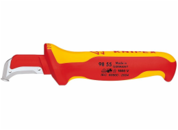 Nůž na pláště kabelů 155mm do 1000V KNIPEX 9855SB