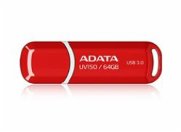 ADATA flash disk 64GB UV150 USB 3.0 červený