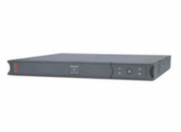 APC Smart-UPS SC 450VA - UPS (k montáži na regál) - AC 230 V - 280 Watt - 450 VA - RS-232 - výstupní konektory: 4 - 1U - šedá - pro P/N: AR106SH6, AR109SH6, AR112SH6, AR3006, AR3006SP, AR3103, AR3103S