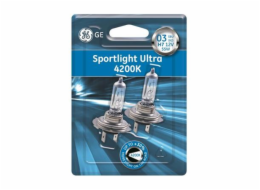 GE H7 Sportlight Ultra 4200K +30% 2 ks 