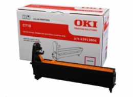 OKI 43913806 - originální OKI Obraz. válec pro magenta toner do C710 (15k)