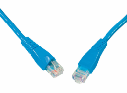 SOLARIX patch kabel CAT5E UTP PVC 20m modrý snag-proof