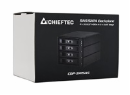 CHIEFTEC SATA/SAS Backplane CBP-3141SAS, 3 x 5.25" bays for 4 SAS/S-ATA HDDs, Hot-Swap, full aluminium