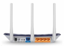 TP-LINK Archer C20 Wireless AC750 Dual Band Router, 750Mb, 1xWAN and 4xLAN 100Mbps, 1xUSB, 3 externé fixné antény