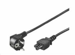 PREMIUMCORD Kabel napájecí 230V pro NTB (3pin, Schuko, trojlístek) 5m