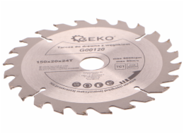 GEKO Kotouč pilový vidiový, 150x20x24T GEKO