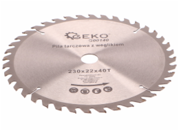 GEKO Kotouč pilový, 230x22x40T GEKO