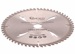 GEKO Kotouč pilový vidiový s otvory, 180x20x60T GEKO