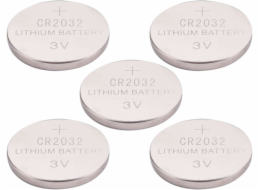 Baterie lithiové, 5ks, 3V (CR2032) EXTOL-LIGHT
