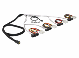 DeLOCK Adapterkabel Mini-SAS HD > 4x SAS