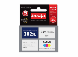 Activejet AH-302CRX ink for HP printer; HP 302XL F6U67AE replacement; Premium; 21 ml; color