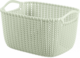 Úložná taška CURVER KNIT, 8 l, bílá, 30×22×17 cm