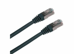 Patchkabel S/FTP,Cat6,2xRJ45, 5m černý