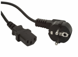 Gembird napájecí kabel IEC C13, černý, 1,8m