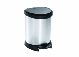 CURVER Deco Bin Odpadkový koš Stříbrná/černá 5l