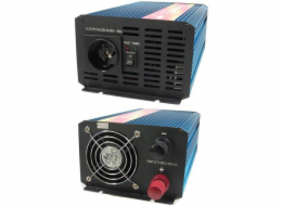 Měnič napětí Carspa P1000-12, 12V/230V1000W čistá sinusovka