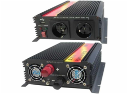 Měnič napětí Carspa CAR1.6KU-24 24V/230V+USB 1600W, modifikovaná sinus