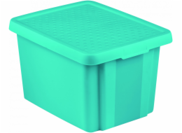 Curver Úložný box ESSENTIALS 26l s víkem modrý