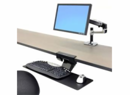 Ergotron Neo-Flex - Montáž otočného ramene pro klávesnici / myš - montáž pod stůl - černá