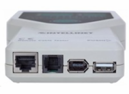 Intellinet Cable Tester, 5-in-1, RJ45, RJ11, USB, Firewire, BNC