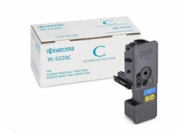 Kyocera toner TK-5220C/ 1 200 A4/ azurový/ pro M5521cdn/ cdw, P5021cdn/cdw