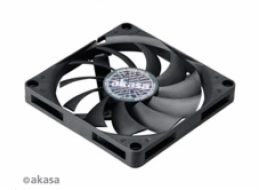 AKASA ventilátor Slimfan, 80 x 10mm, kluzné ložisko, pro HTPC systémy