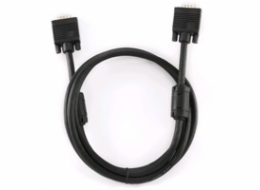 GEMBIRD Kabel VGA propojovací 1,8m, černý (HD15M/M, dvojité stínění, feritová jádra)