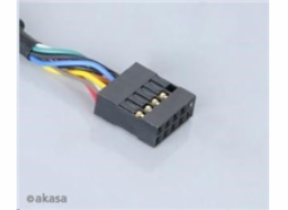 AKASA kabel prodloužení interního USB portu, 40cm