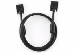 Gembird kabel VGA HD15 (M) na VGA HD15 (M) Premium, stíněný, 2 x feritové jádro, 15m,černý