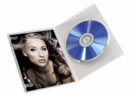 1x10 Hama Slim DVD Jewel Case transparent                83890