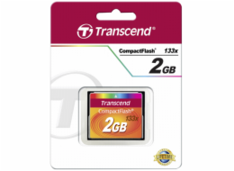 Paměťová karta TRANSCEND 2GB CF Card (133X)  compact flash memory card