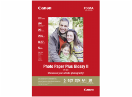 Canon PP-201 A 4 20 listu  265 g foto papir lesk Plus II