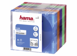 1x25 Hama CD-Sleeves   Slim Box coloured                   51166
