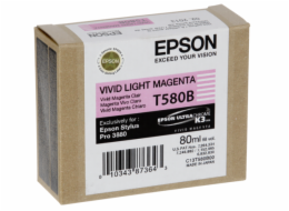 Epson cartridge vivid svetle cervena T 580 80 ml T 580B