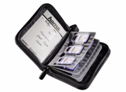 Hama Memory Card Wallet 18 SD cerna 95983