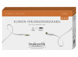 in-akustik Star Audio Kabel prodlouzeni 3,5 mm Jack 1,5 m