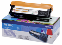 Brother TN-320C, toner cyan, 1 500 str.