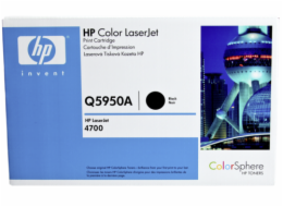 HP 643A - Černá - originální - LaserJet - kazeta s barvivem (Q5950A) - pro Color LaserJet 4700, 4700dn, 4700dtn, 4700n, 4700ph+