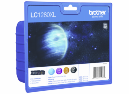 LC-1280XLVALBP (inkoust multipack-černá+tři barvy)