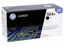 HP 504A - Černá - originální - LaserJet - kazeta s barvivem (CE250A) - pro Color LaserJet CM3530 MFP, CM3530fs MFP, CP3525, CP3525dn, CP3525n, CP3525x