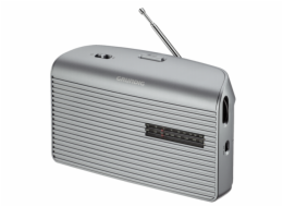 Grundig Music 60 stribrna