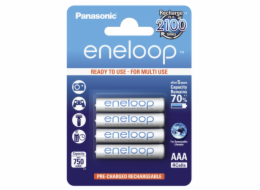 1x4 Panasonic Eneloop Micro AAA 750 mAh             BK-4MCCE/4BE