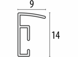 ZEP New Easy zlata 30x40 plast ram KG5