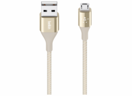 Belkin DuraTek Micro-USB/USB DuPont Kevlar Cable 1,2m gold