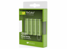 4x rechargeable batteries akumulatorki AA / R6 GP ReCyko 1300 Series Ni-MH 1300mAh