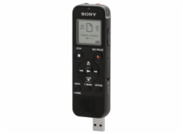 SONY ICD-PX470 digitální záznamník - podpora karet micro SD, systém S-Microphone, 4GB, USB, PCM, režim zaostření 