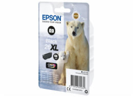 Epson 26XL - 8.7 ml - XL - foto černá - originální - blistr - inkoustová cartridge - pro Expression Premium XP-510, 520, 600, 605, 610, 615, 620, 625, 700, 710, 720, 800, 810, 820