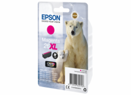 Epson 26XL - 8.7 ml - XL - purpurová - originální - blistr - inkoustová cartridge - pro Expression Premium XP-510, 520, 600, 605, 610, 615, 620, 625, 700, 710, 720, 800, 810, 820