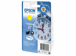 Epson 27 - 3.6 ml - žlutá - originální - inkoustová cartridge - pro WorkForce WF-3620, WF-3640, WF-7110, WF-7210, WF-7610, WF-7620, WF-7710, WF-7715, WF-7720
