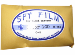 Minox SPY Film    100 8x11/36 B&W